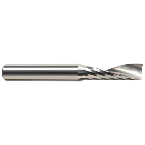 End Mill for Plastics - Single Flute - Square, 0.1562